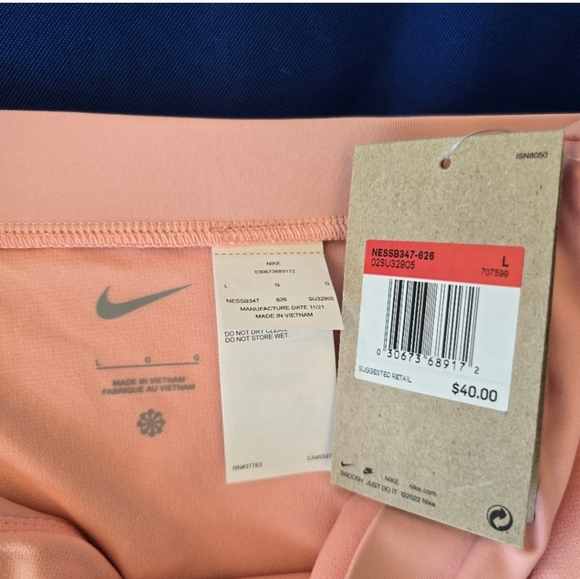 NWT Nike Swim Bikini Bottoms Size L Peach Color - Picture 4 of 5